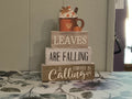 Wooden 4 Tier Fall Decor
