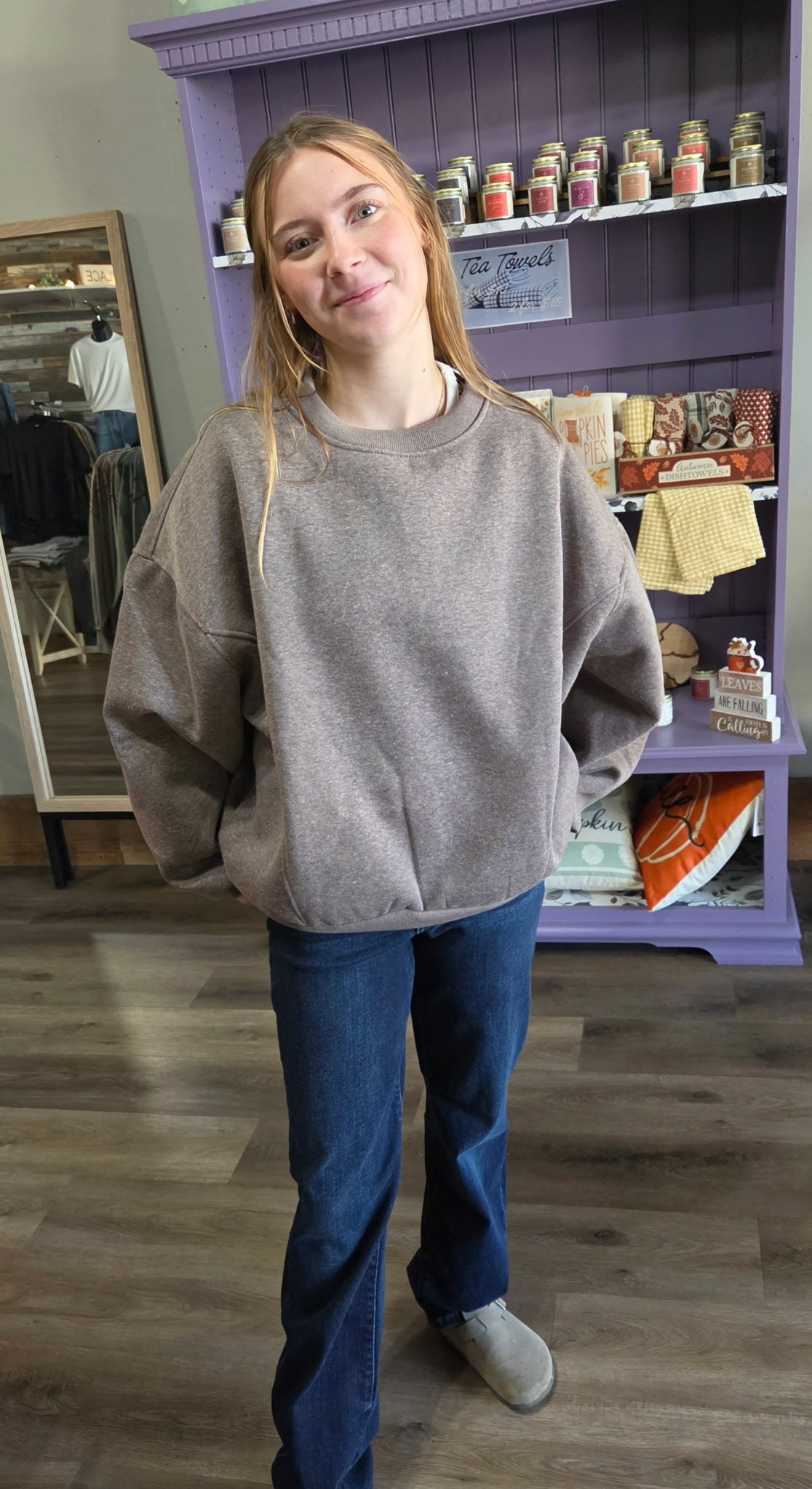 Oversized Drop Sweatshirt