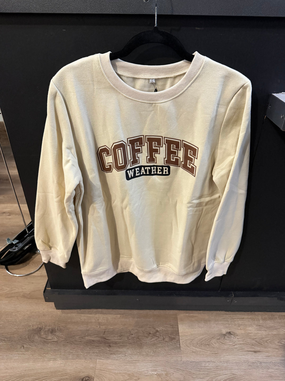 Coffee weather sweatshirt