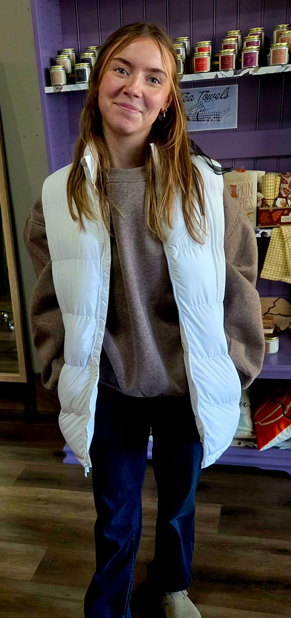 Women'S Modern Fit Heavyweight Puffer Bubble Vest
