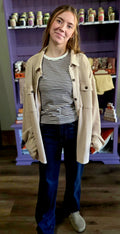 Waffle Knit Shacket