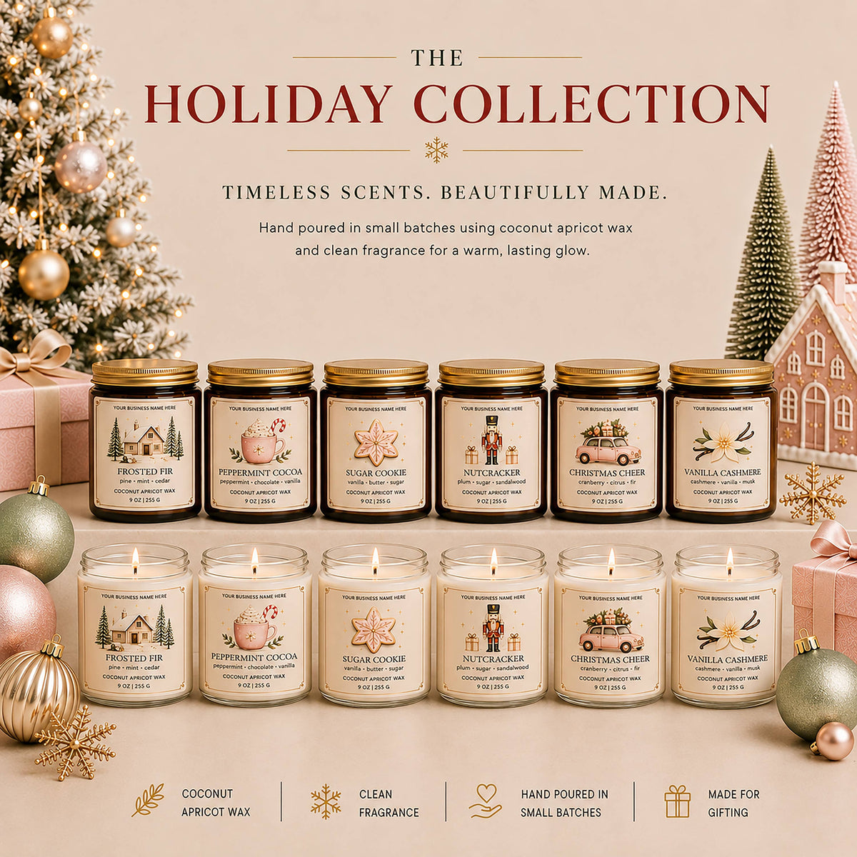 Holiday Collection | Wholesale Candles | Private Label