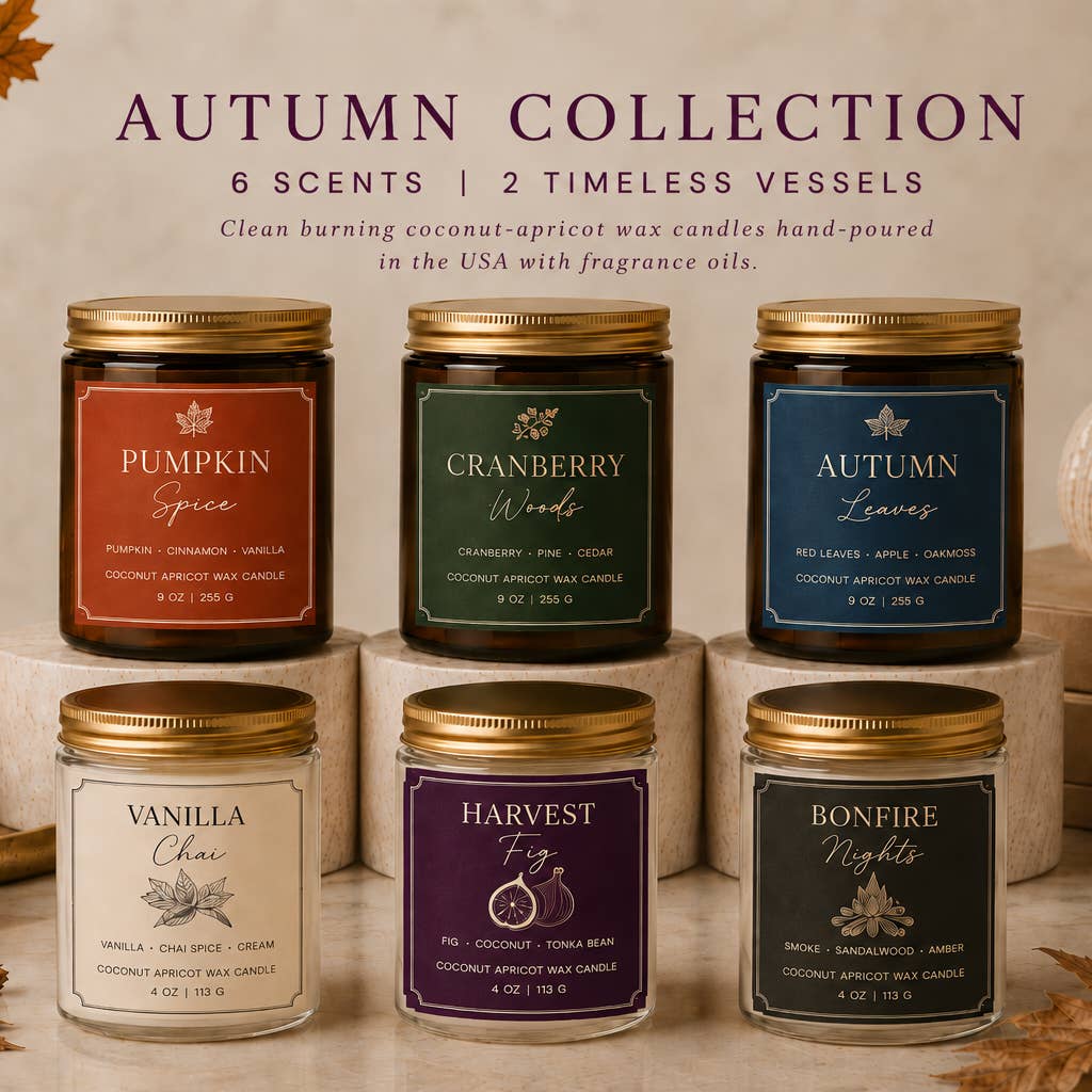 Autumn Collection | Wholesale Candles Boutiques & Gift Shops