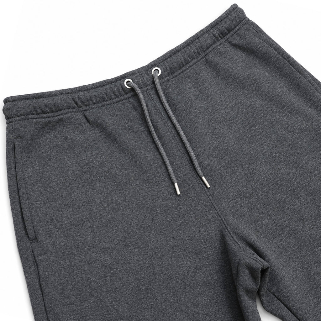 Men'S Open-Bottom Fleece Sweatpants With Adjustable Hem