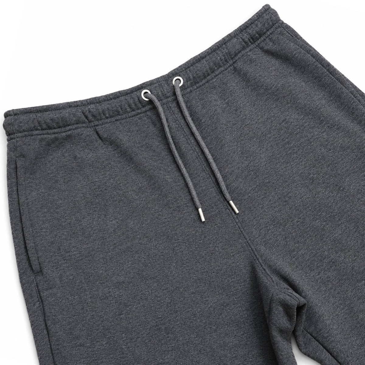 Men's Open-Bottom Fleece Sweatpants With Adjustable Hem