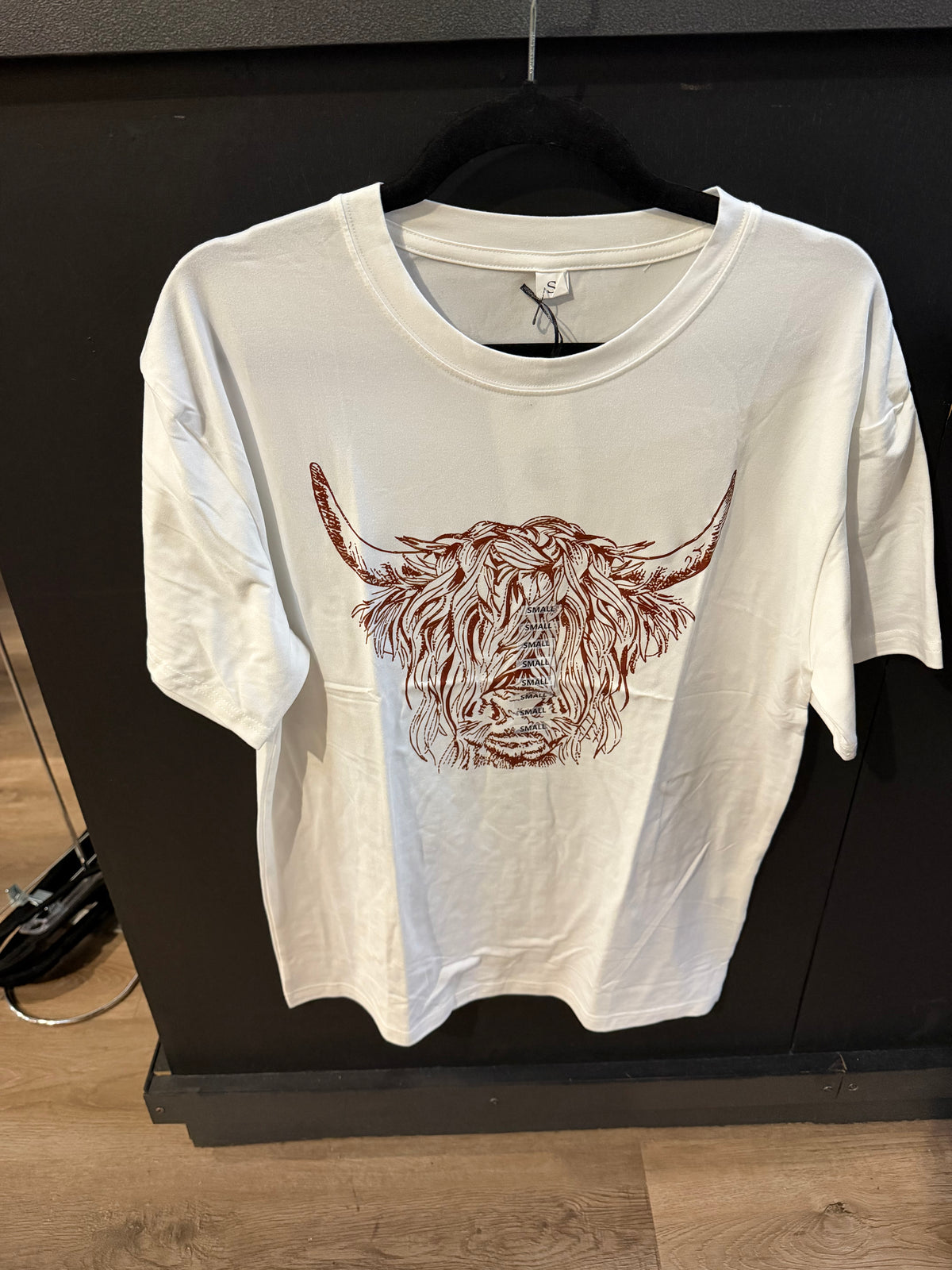 Cow print T shirt