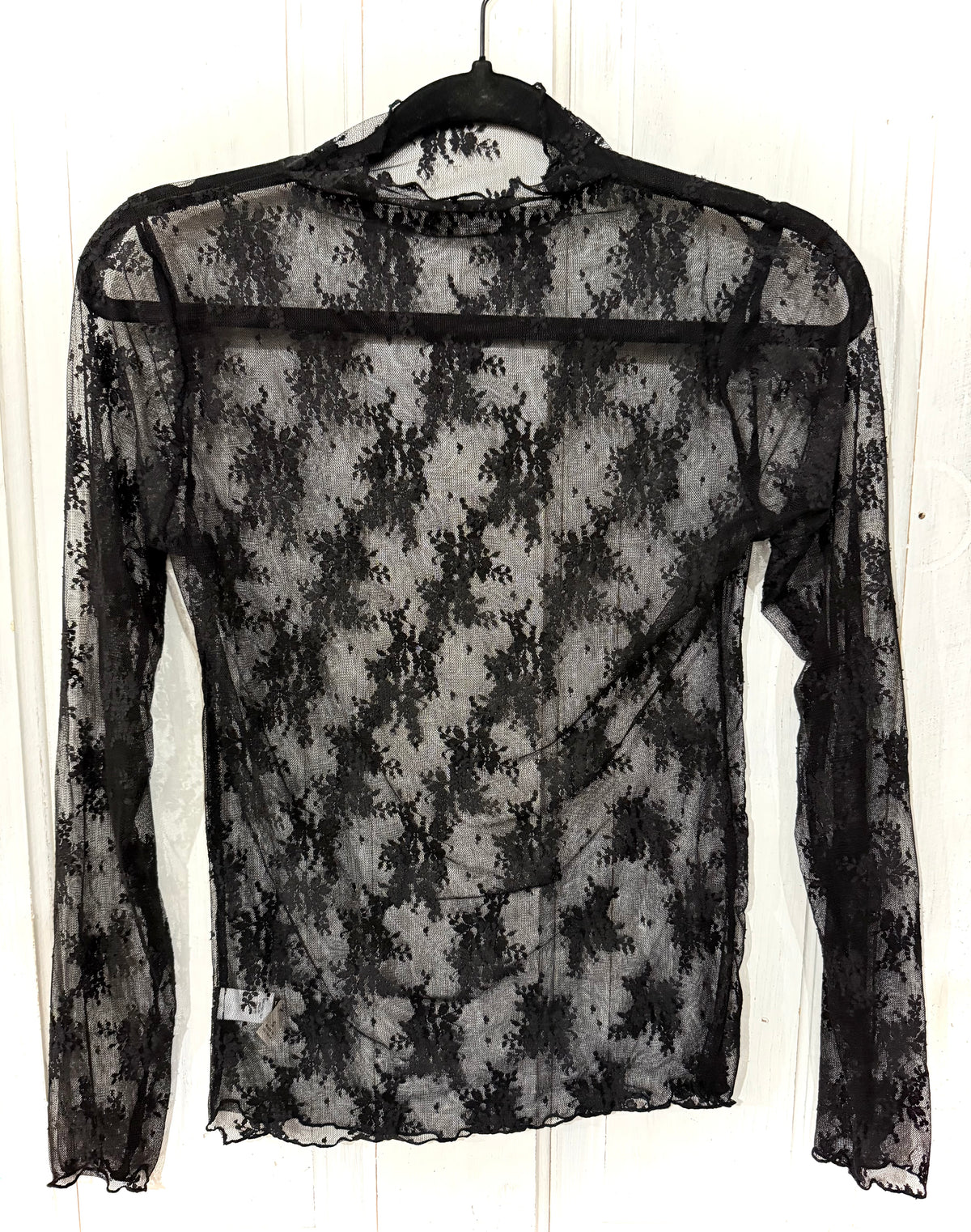 Lace see through top