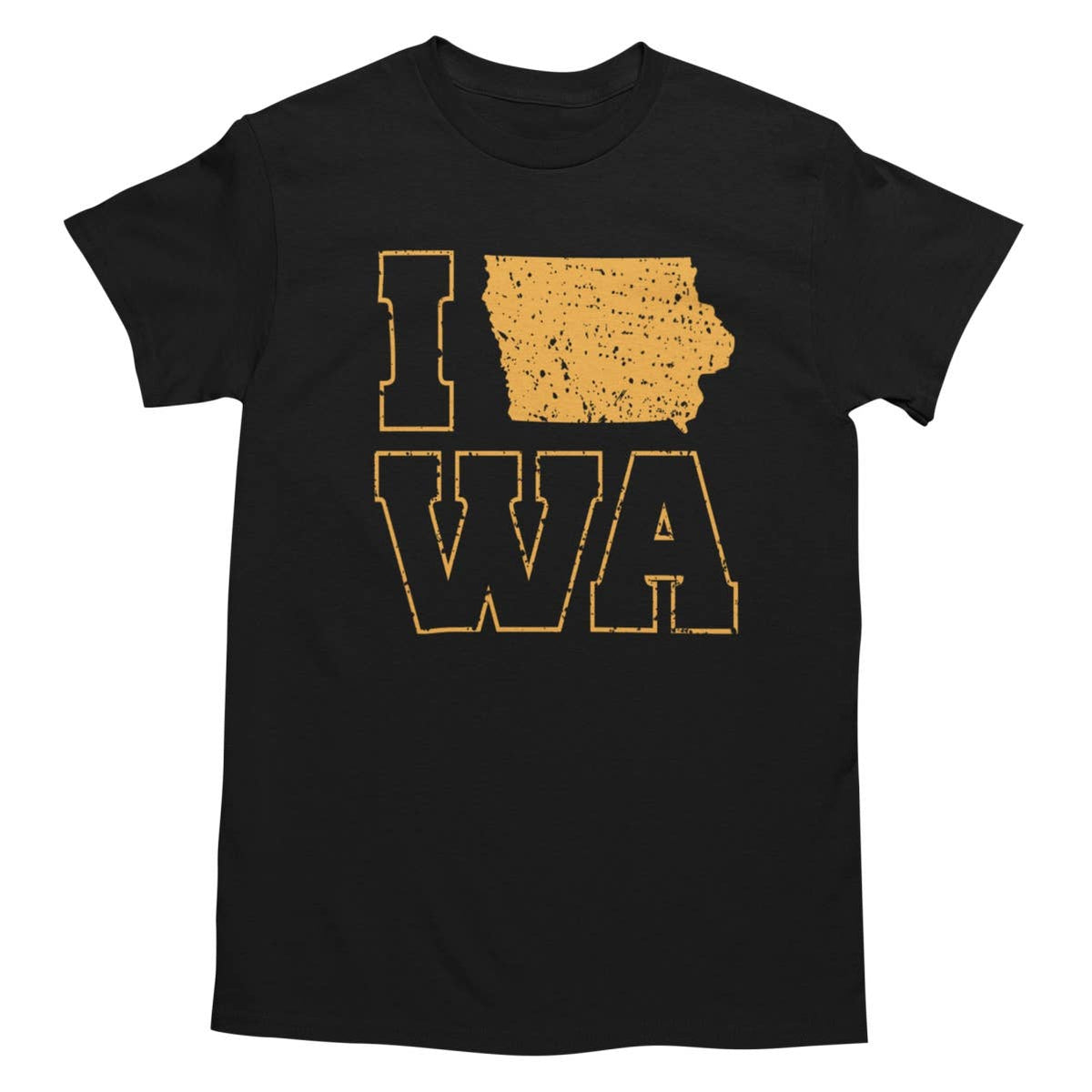 Iowa Grit Graphic Tee | Gold | Midwest