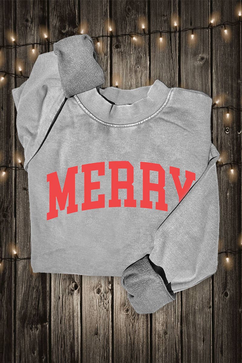 MERRY MINERAL GRAPHIC SWEATSHIRTS