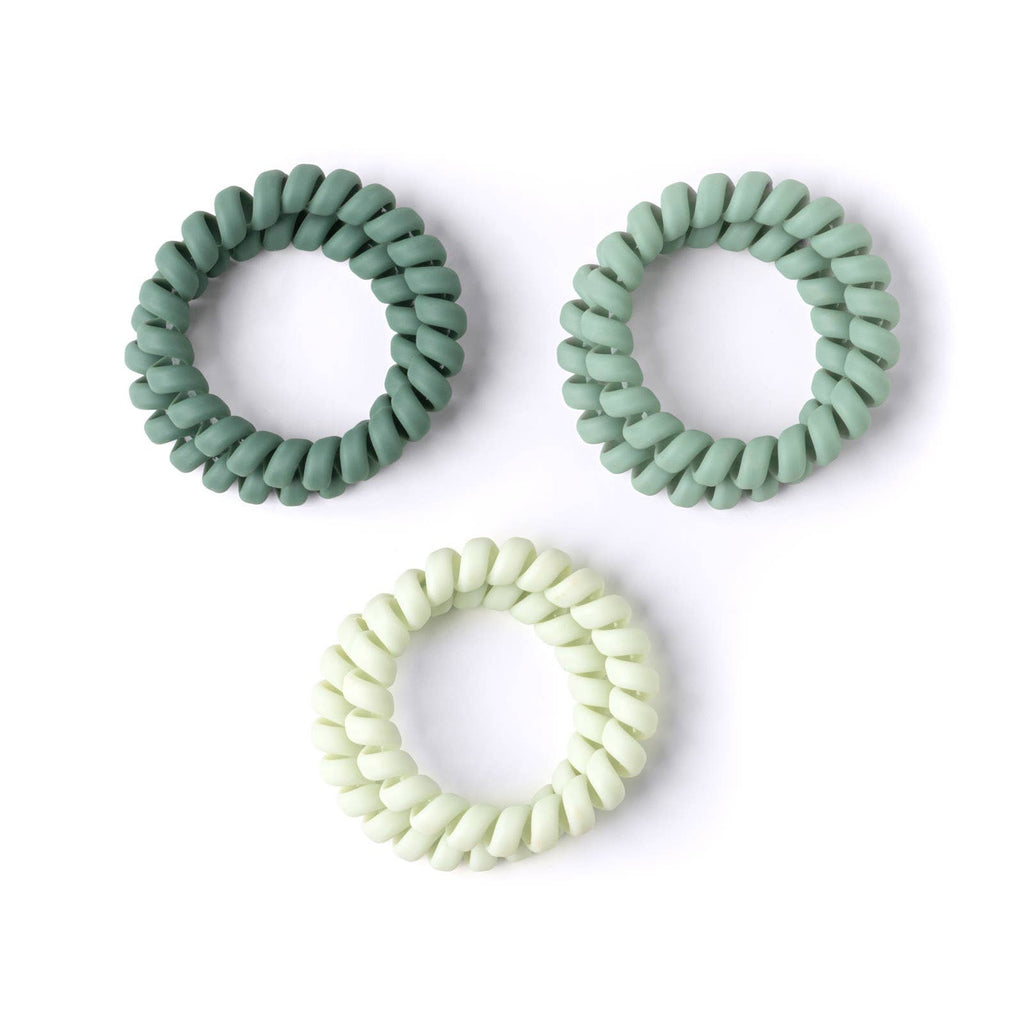 Crush Spiraling Coil Hair Ties