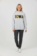 Iowa Mock Neck Sweatshirt