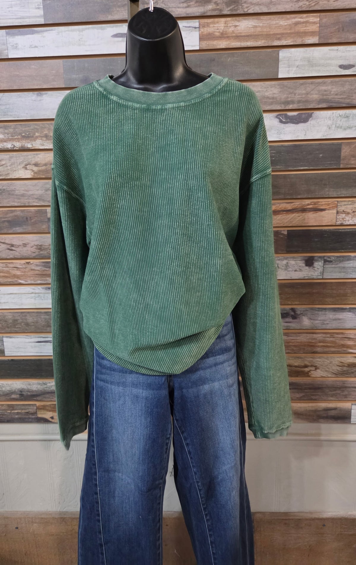 Luxe Corded Crew