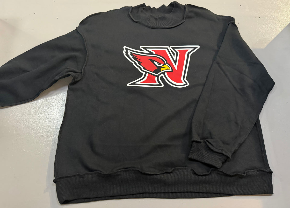Newton Cardinal mock neck