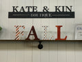 Fall Letter Decoration