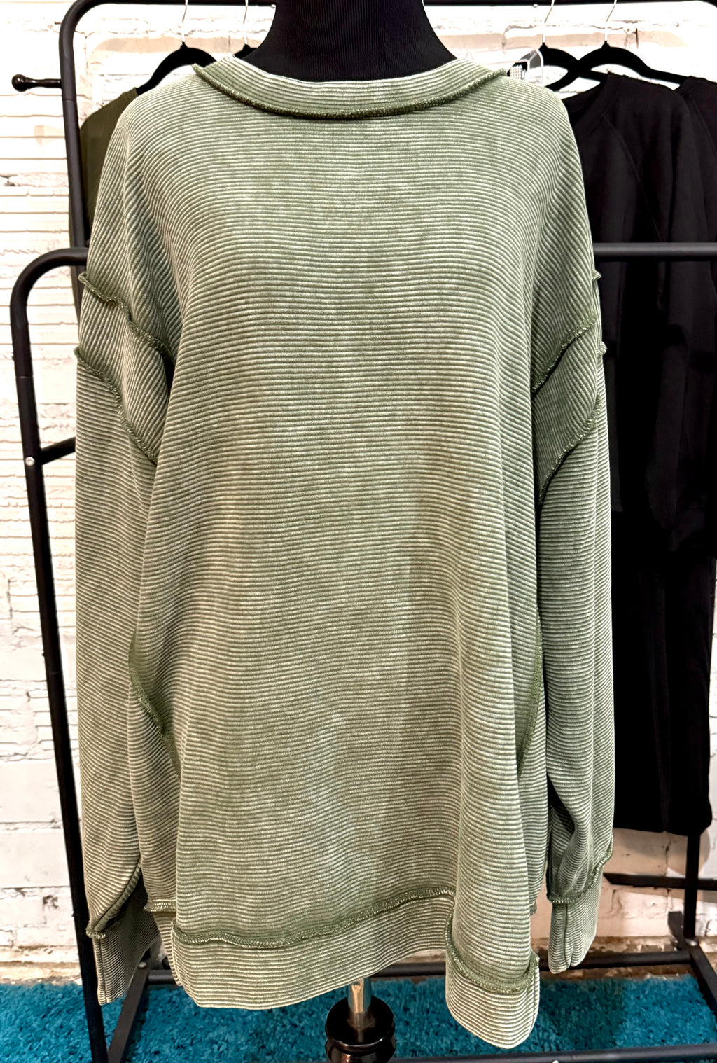 Double Ribbed Pullover