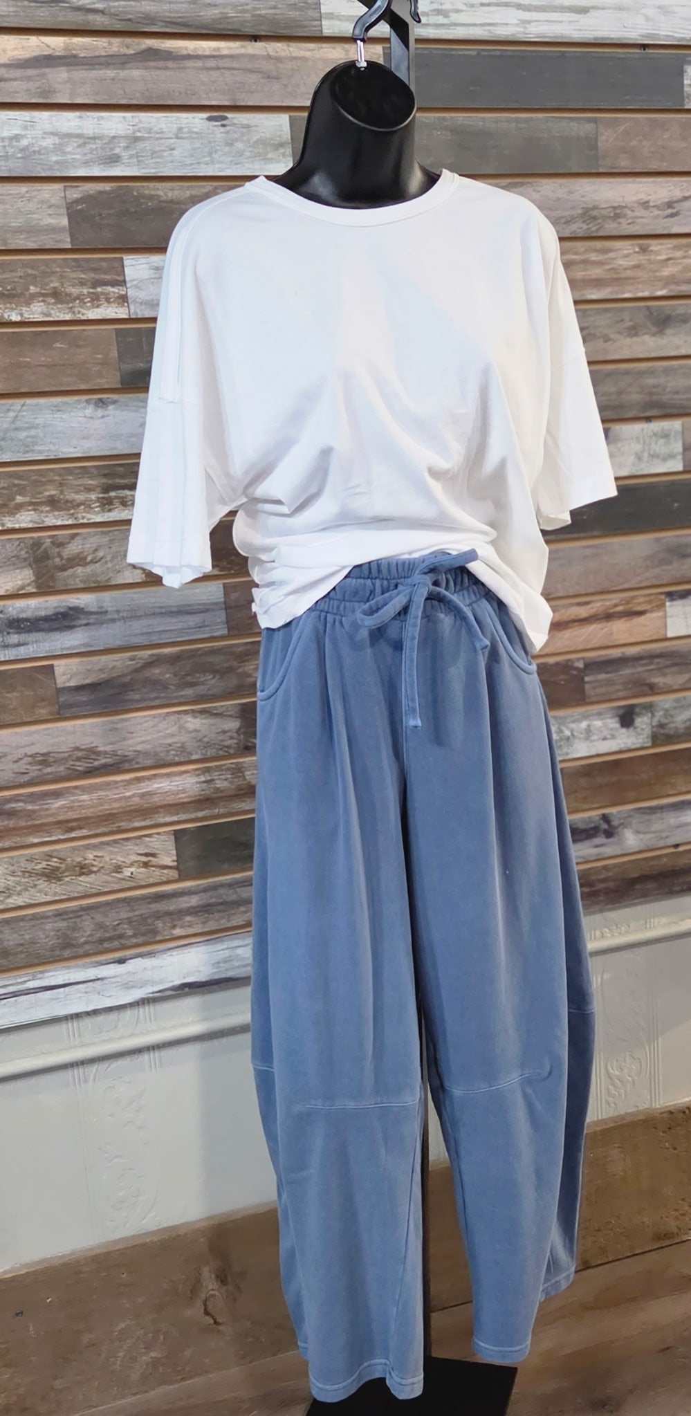 Drawstring Barrel Sweatpants