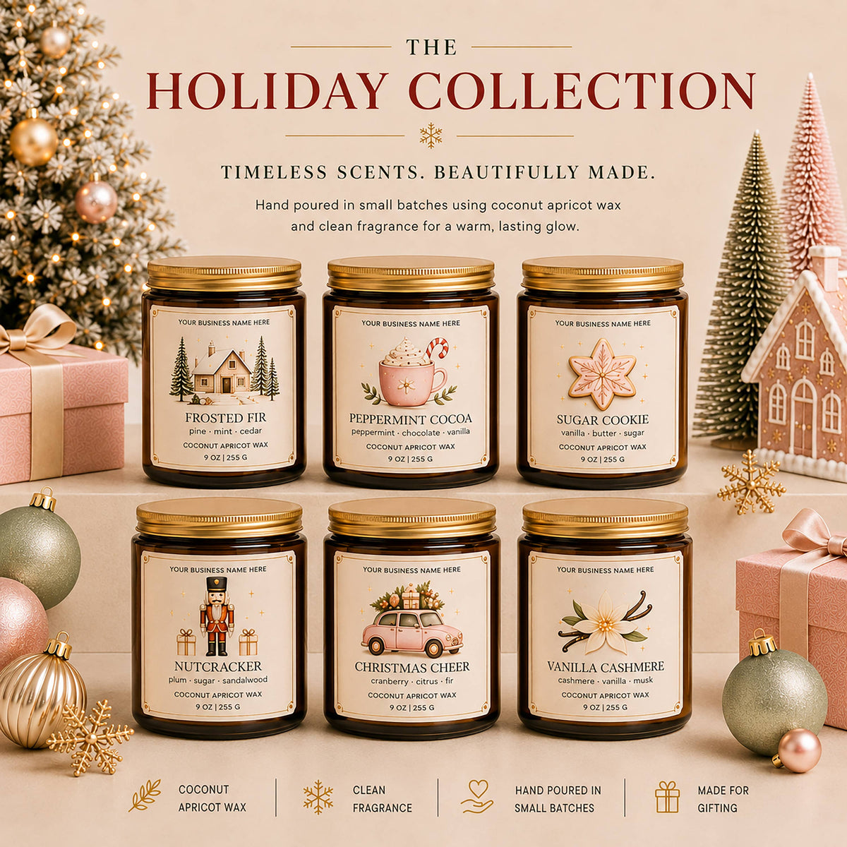Holiday Collection | Wholesale Candles | Private Label
