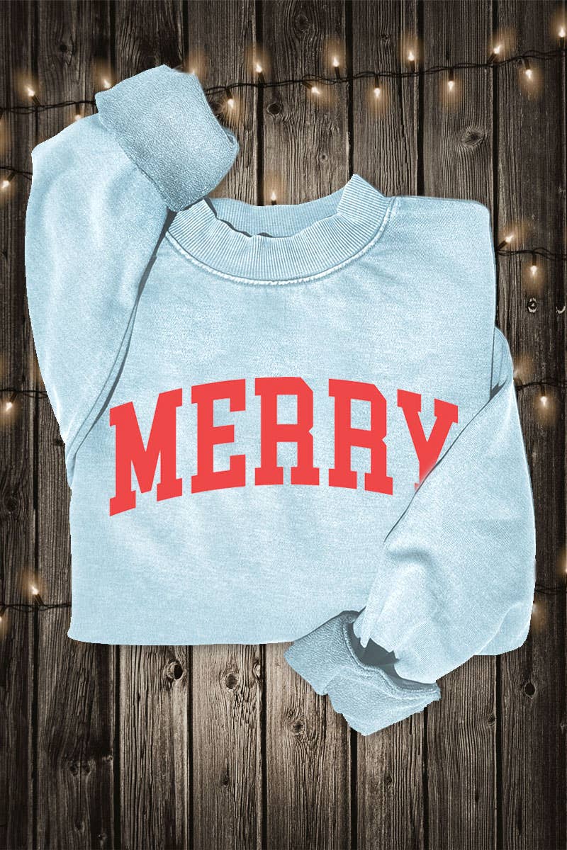 MERRY MINERAL GRAPHIC SWEATSHIRTS