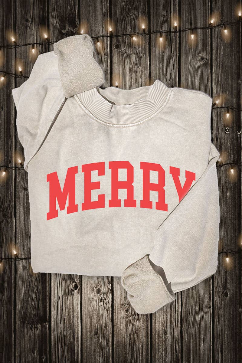 MERRY MINERAL GRAPHIC SWEATSHIRTS
