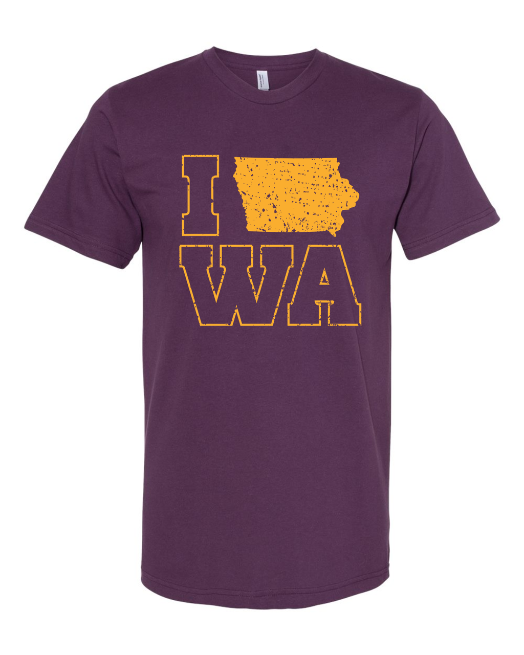Iowa Grit Graphic Tee | Gold | Midwest