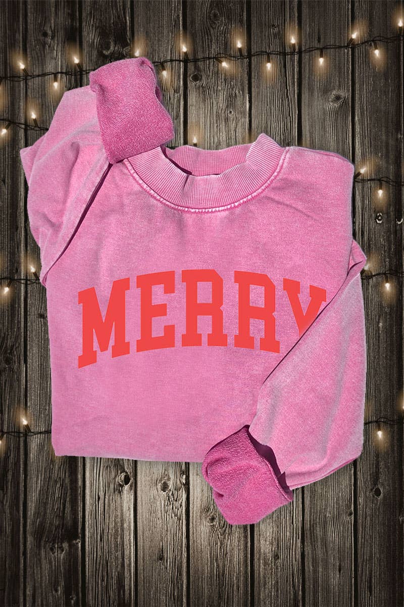 MERRY MINERAL GRAPHIC SWEATSHIRTS