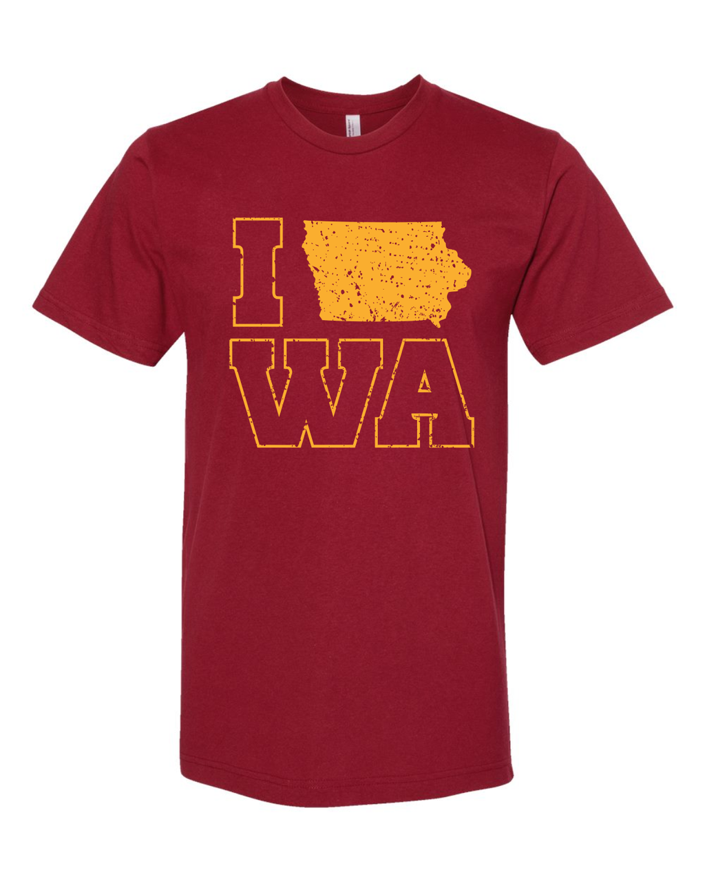 Iowa Grit Graphic Tee | Gold | Midwest