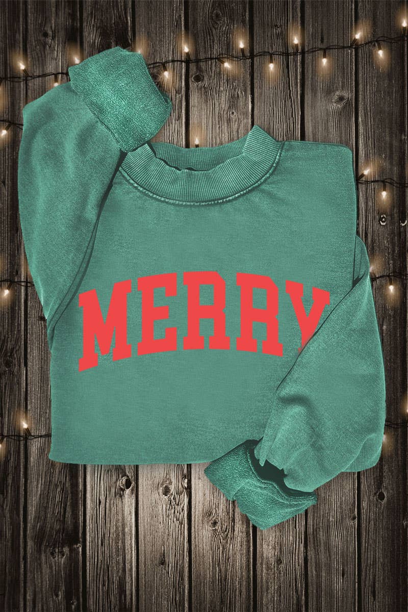 MERRY MINERAL GRAPHIC SWEATSHIRTS