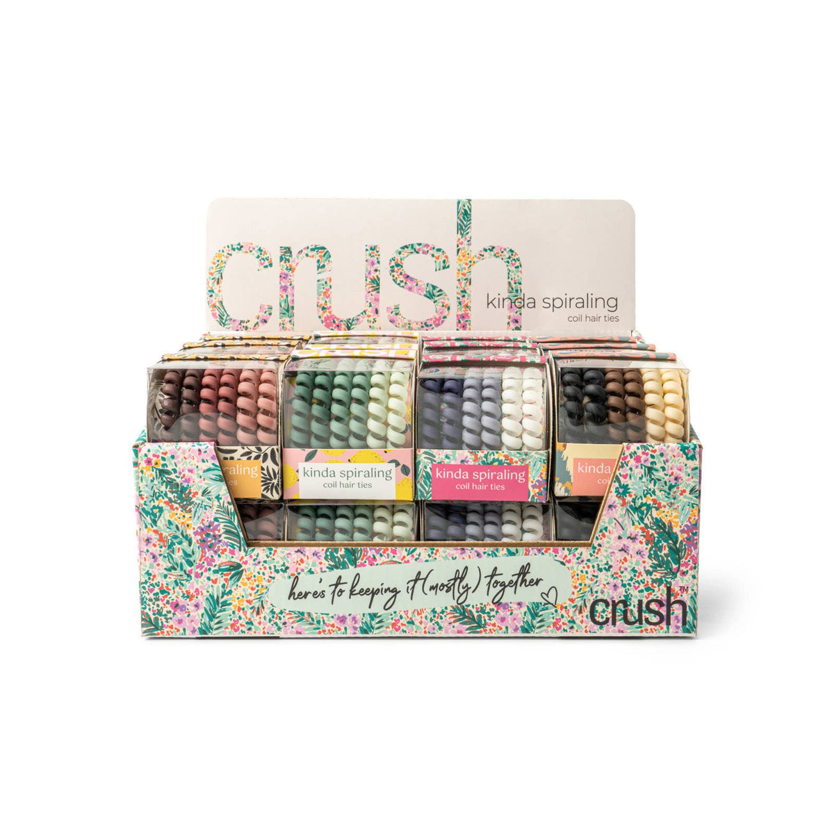 Crush Spiraling Coil Hair Ties
