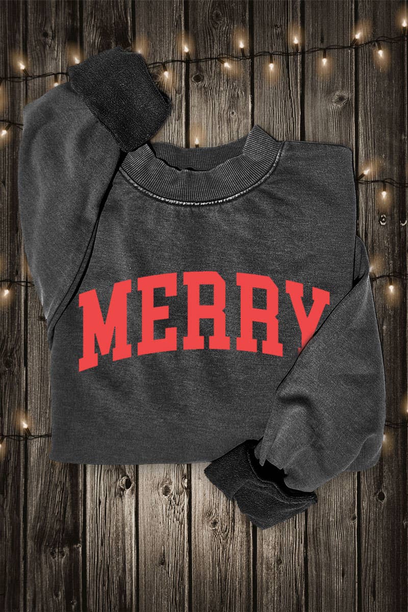 MERRY MINERAL GRAPHIC SWEATSHIRTS