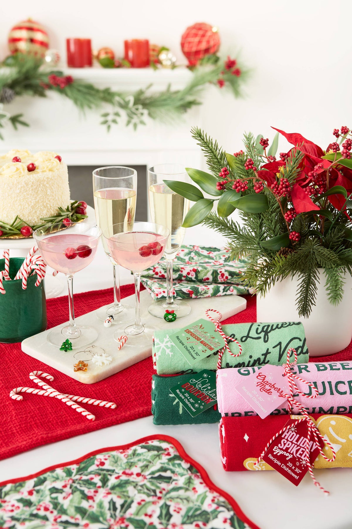 Holiday Spirit Assorted Dishtowels