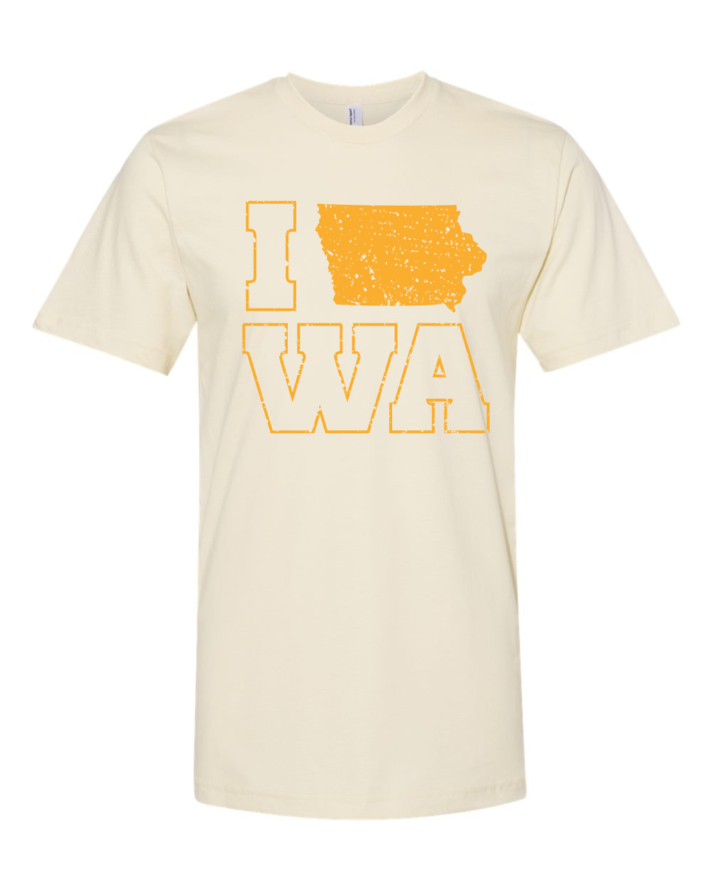 Iowa Grit Graphic Tee | Gold | Midwest